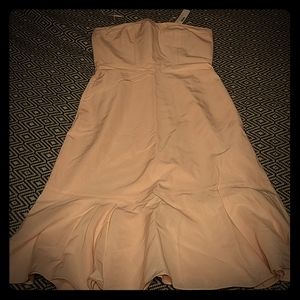 J. Crew strapless flutter dress, new w/ tags